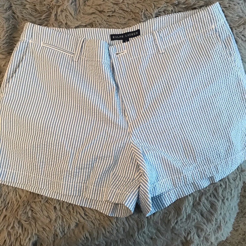 Ralph Lauren seersucker shorts size 10